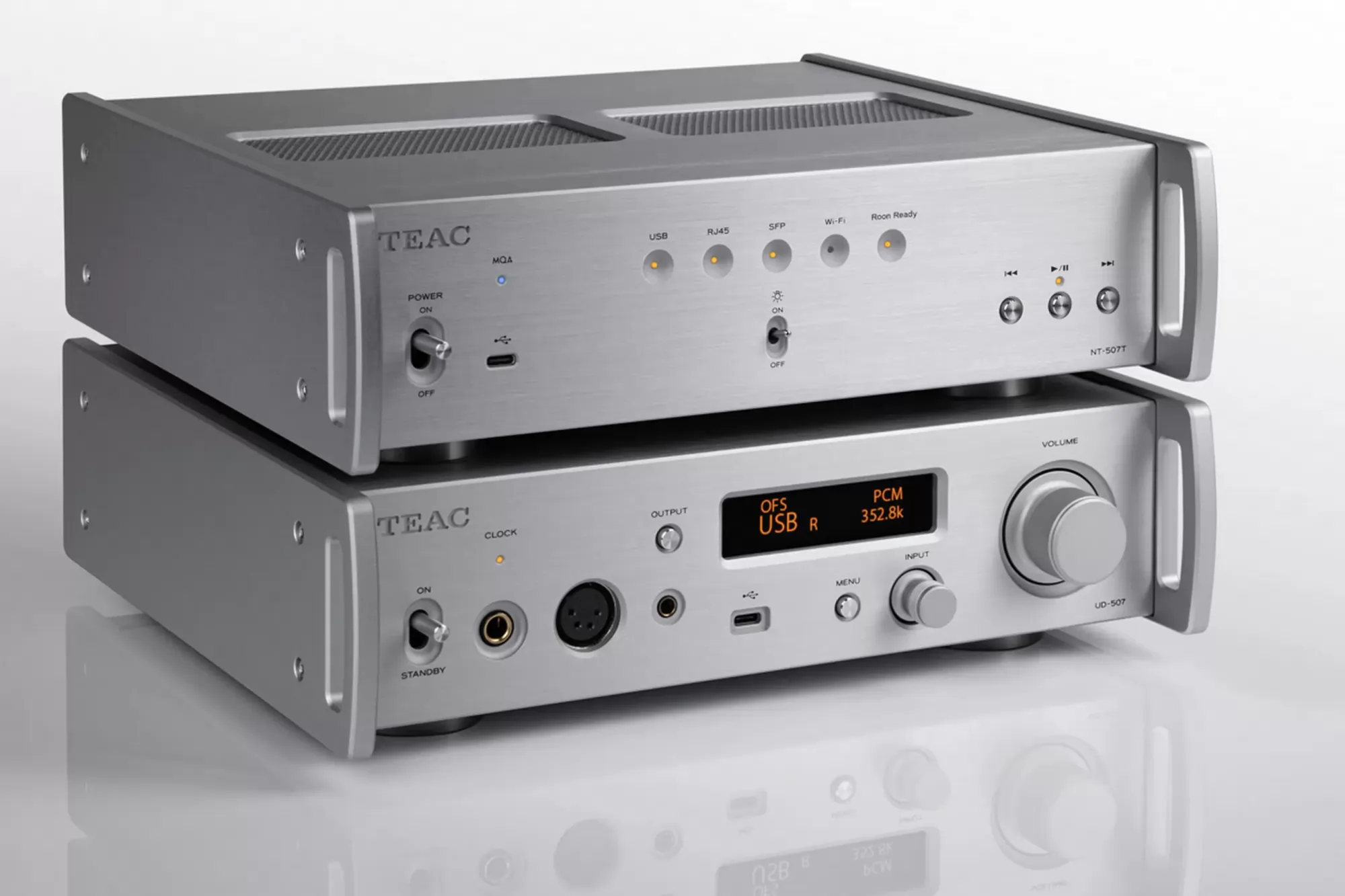 TEAC NT-507T hálózati futómű UD-507 DAC