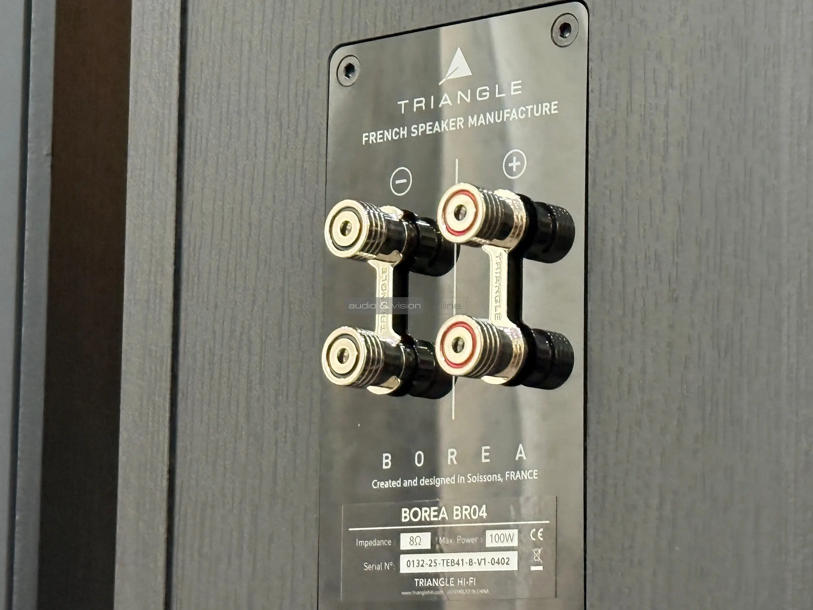 Triangle Borea BR04 hangfal csatlakozó