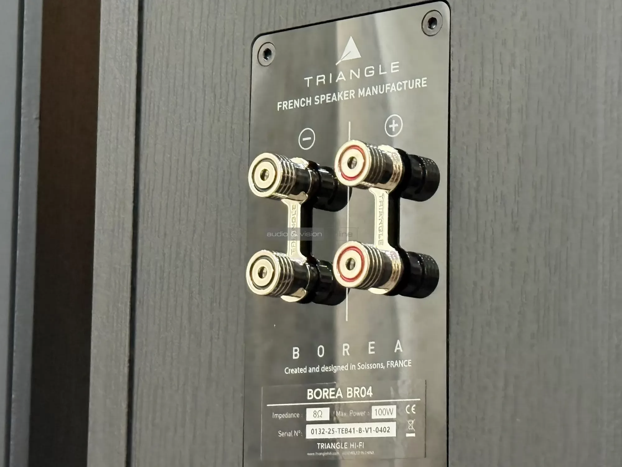 Triangle Borea BR04 hangfal csatlakozó