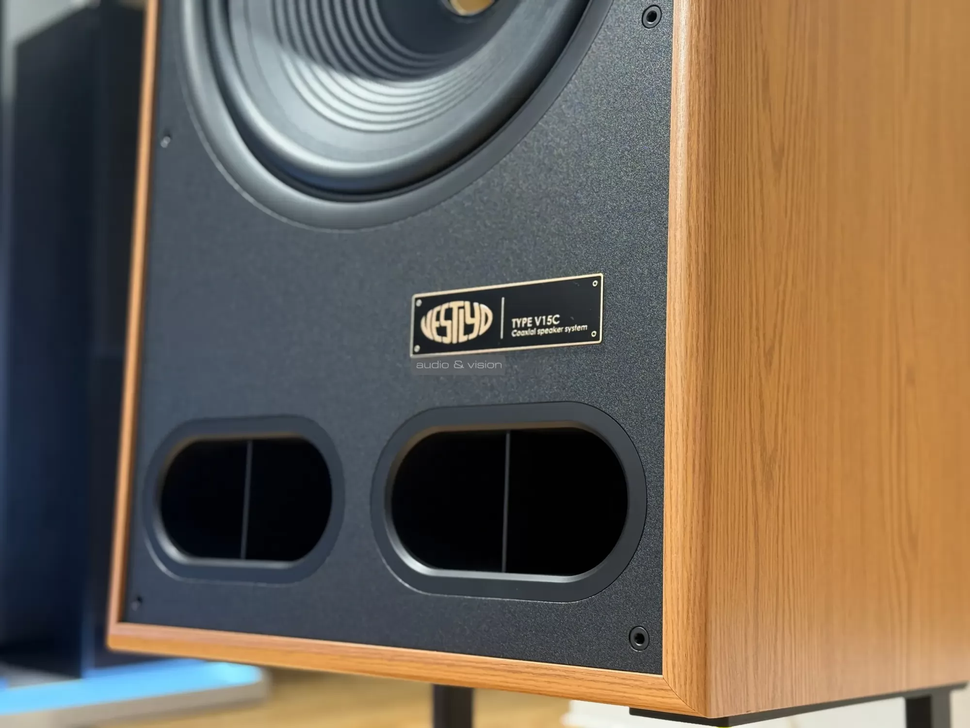 Vestlyd V15C hangfal basszreflex port