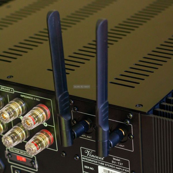 Vincent SV-737 csöves sztereó erősítő WiFi antenna