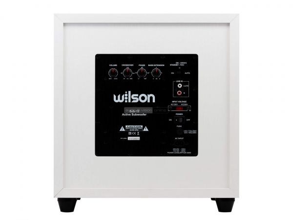 Wilson SUB-12 aktív mélyláda hátlap