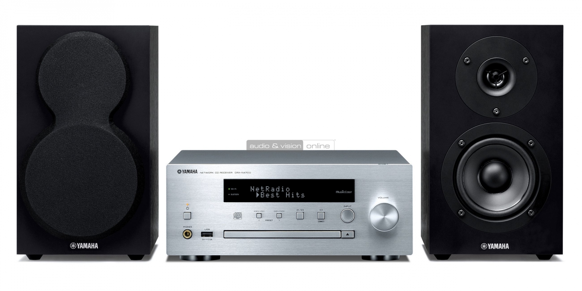 Yamaha MCR-N470D mikro hifi rendszer