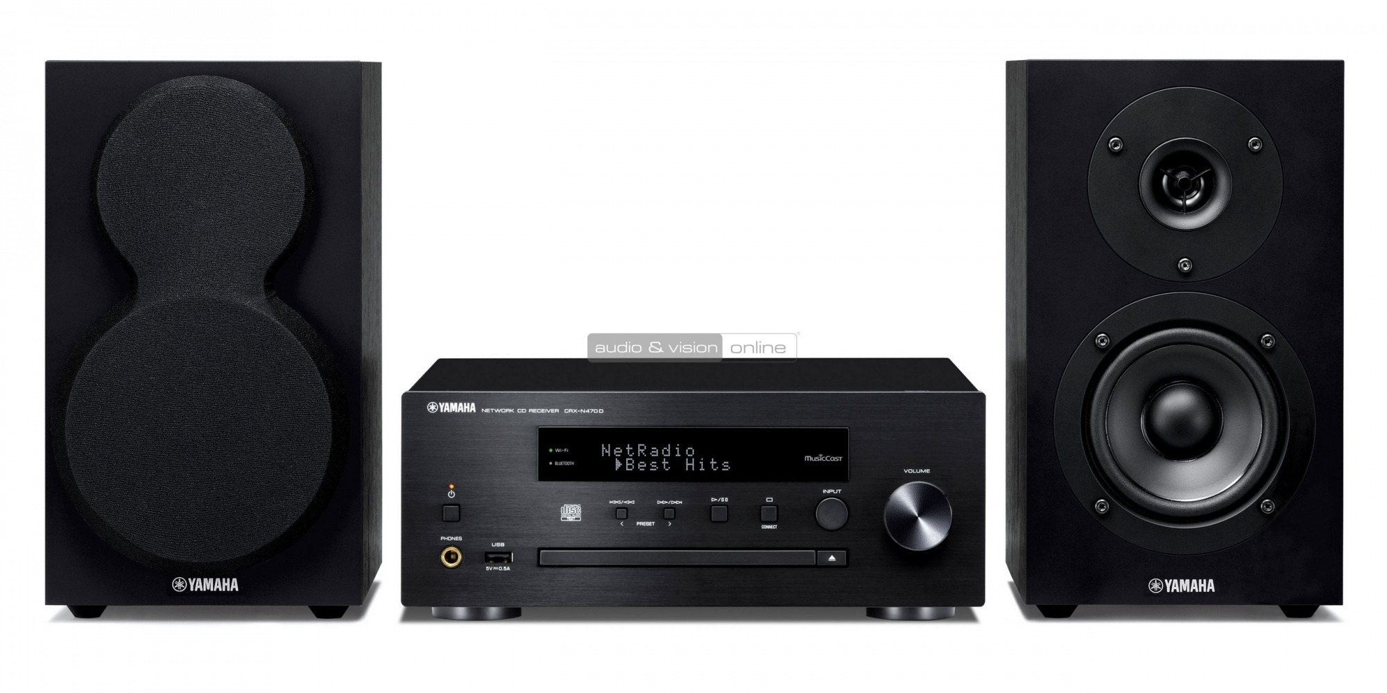 Yamaha MCR-N470D mikro hifi rendszer