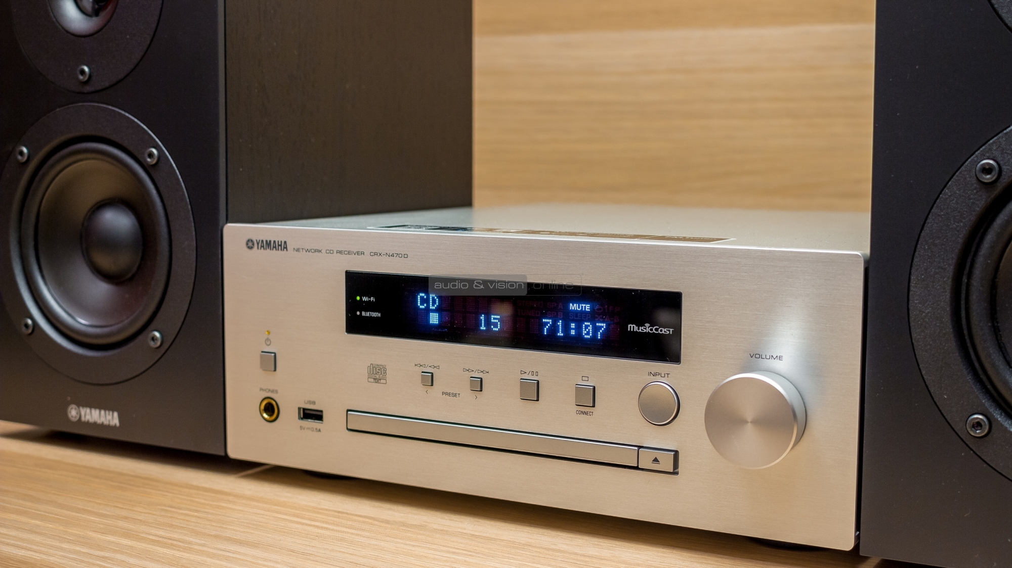 Yamaha MCR-N470D mikro hifi rendszer