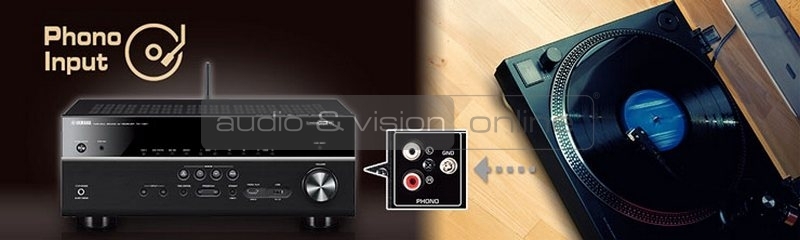 Yamaha RX-V781 házimozi erősítő Phono input