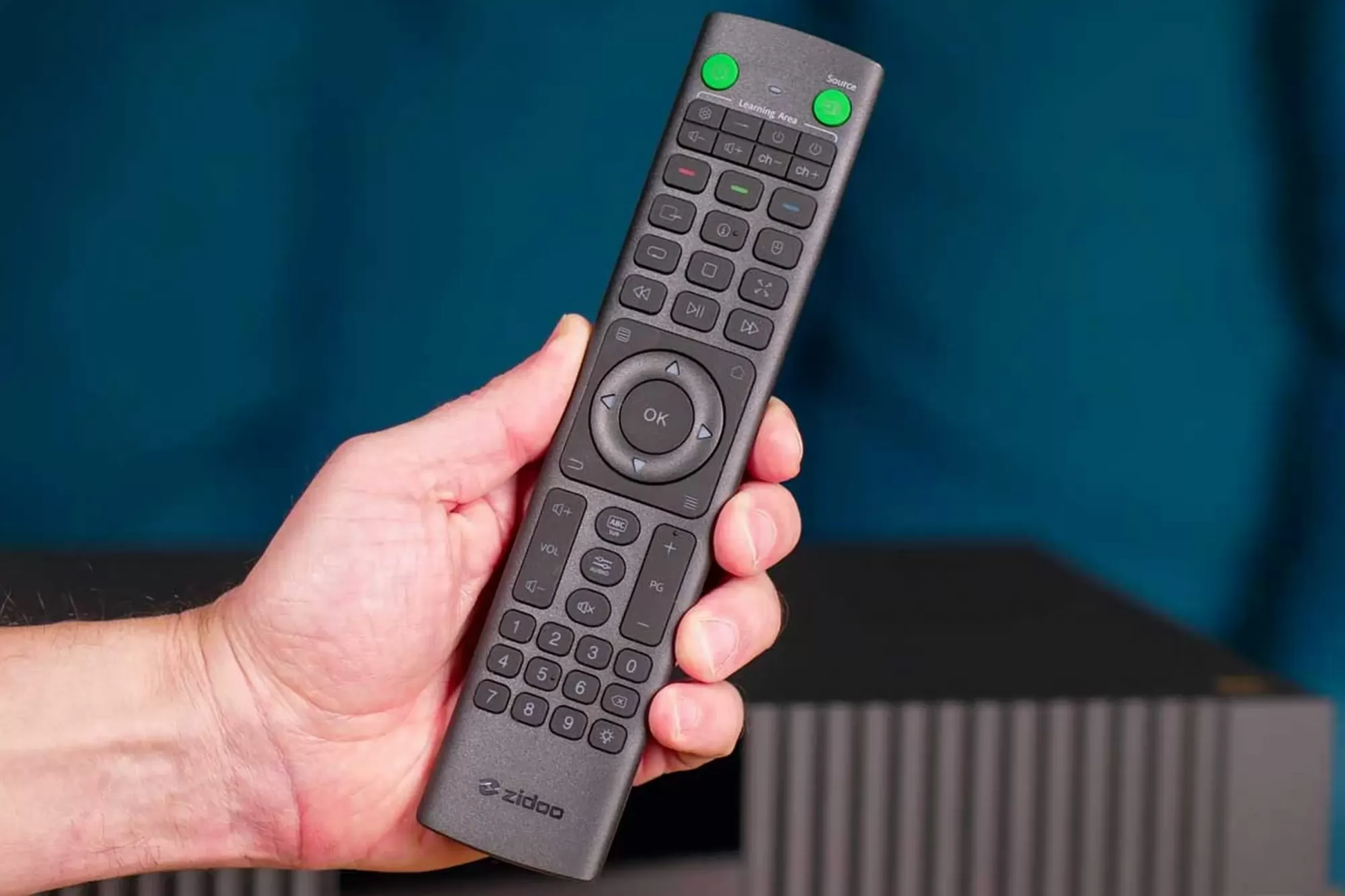 Zidoo UHD8000 hálózati médialejátszó távirányító