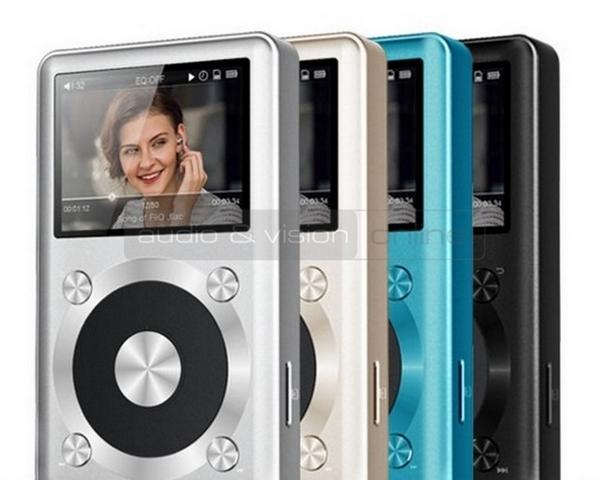 FiiO X1 lejátszó többféle színben